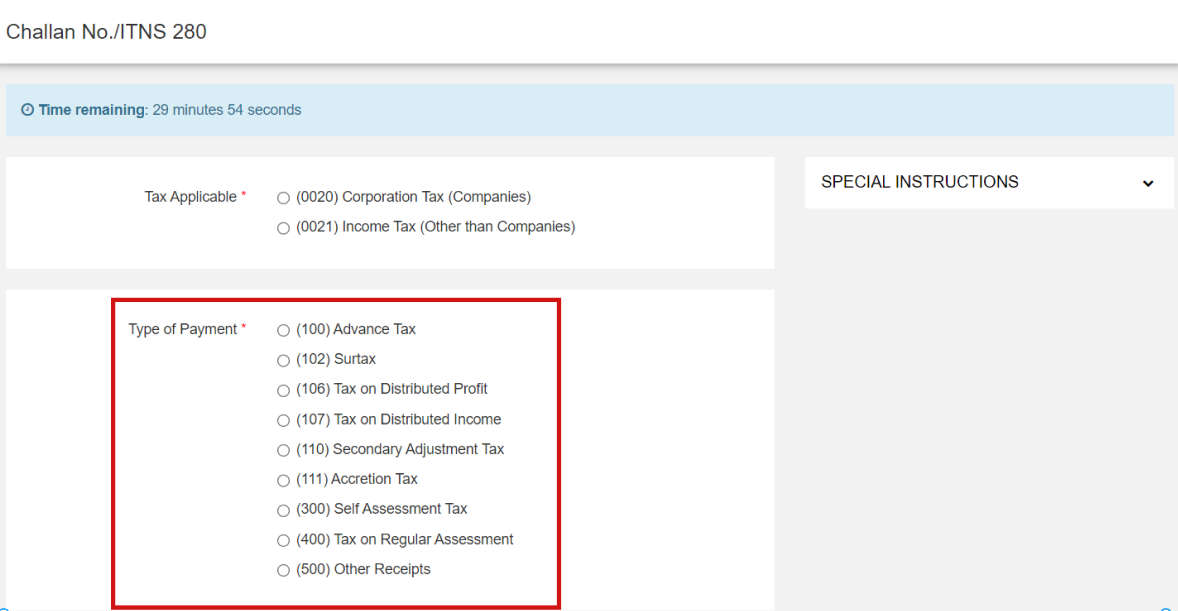 How To Pay Income Tax Through Challan 280