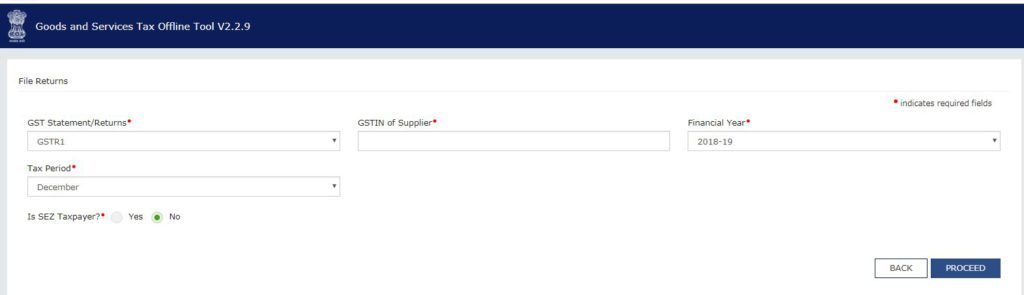 GSTR-1 Offline tool