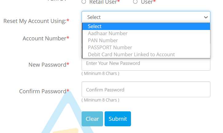 canara bank net banking forgot password