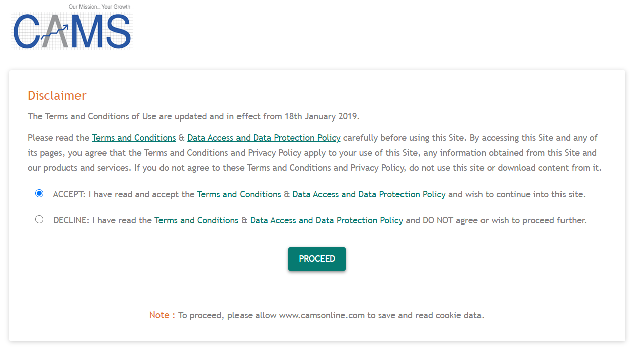 CAMS Consolidated Capital Gains Statement Learn by Quicko